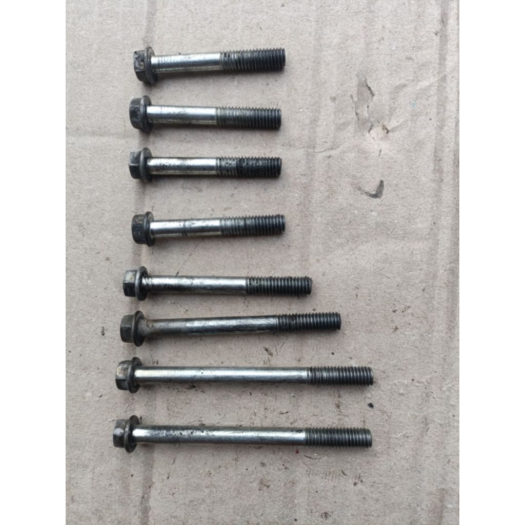 Baut kalter calter rengkes bak magnet magnit kiri honda megapro tiger 2000 tiger revo tirev original