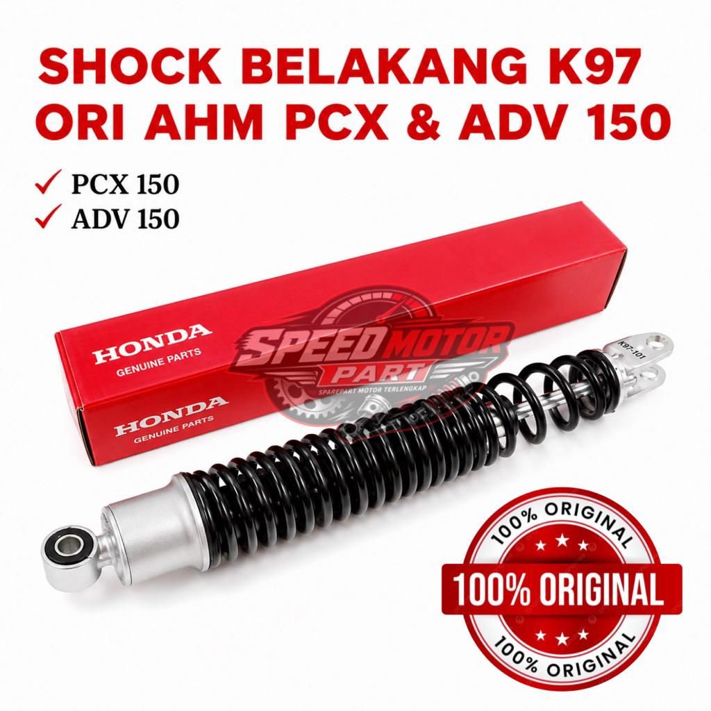 ShockBreaker Original Honda PCX 150 & ADV 150 ORI AHM - Shock Belakang PCX & ADV 150 Original K97