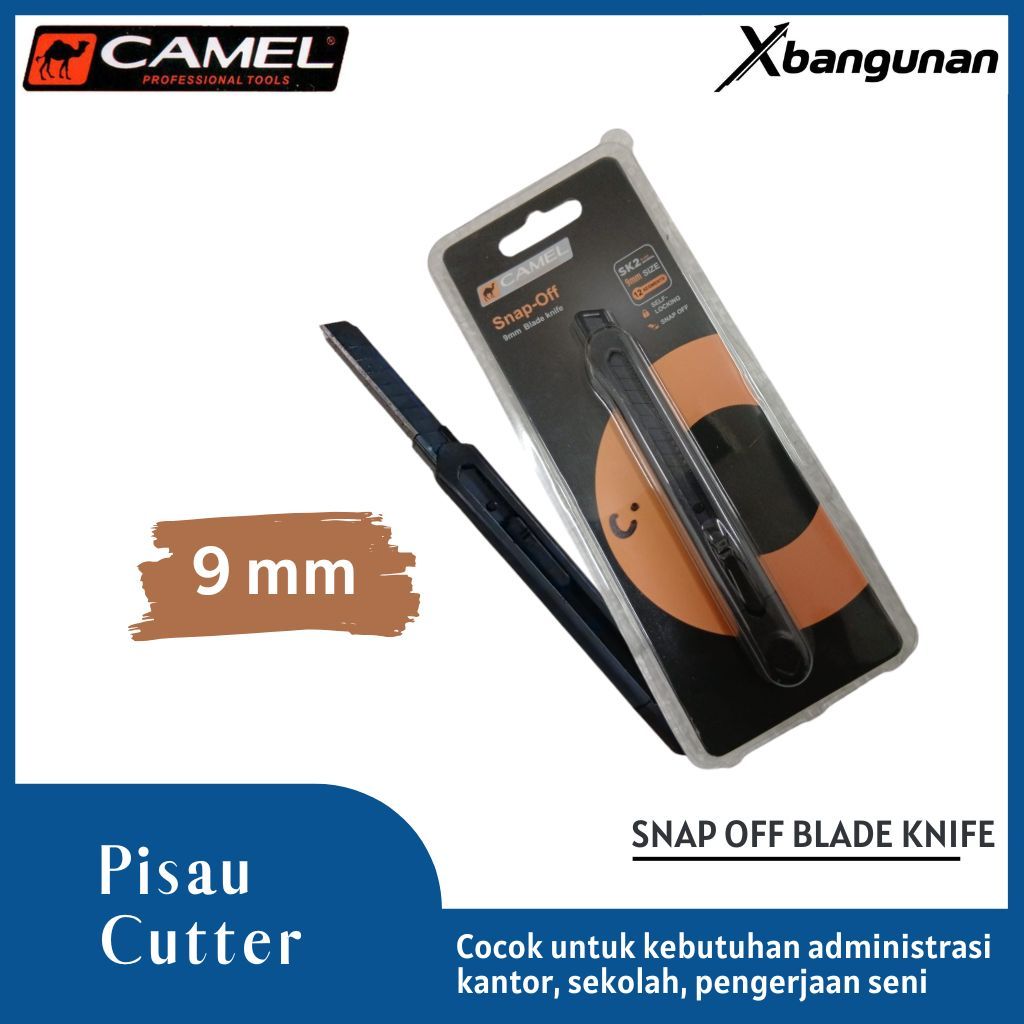 Cutter Kecil 9mm CAMEL