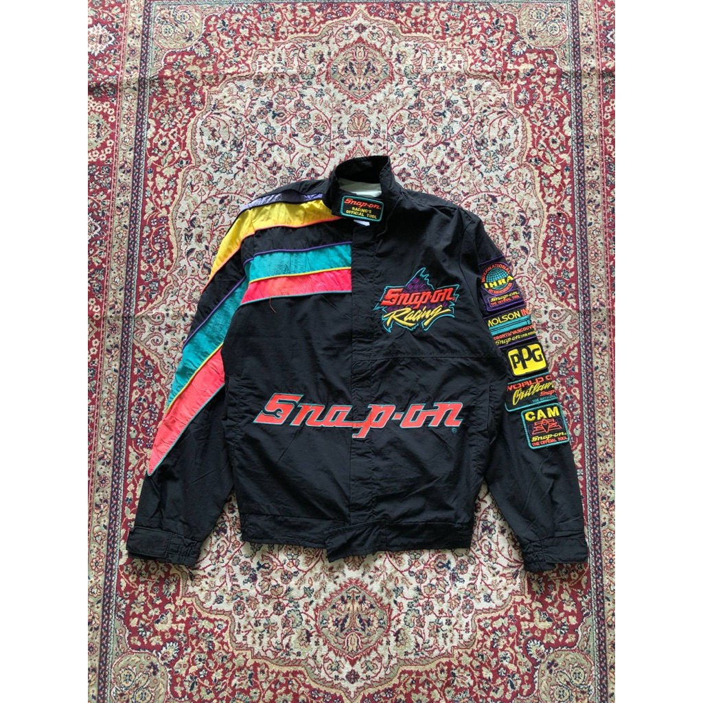 Vintage snap on racing jacket  Vintage snap on racing Nascar Vintage Nascar apparel i433
