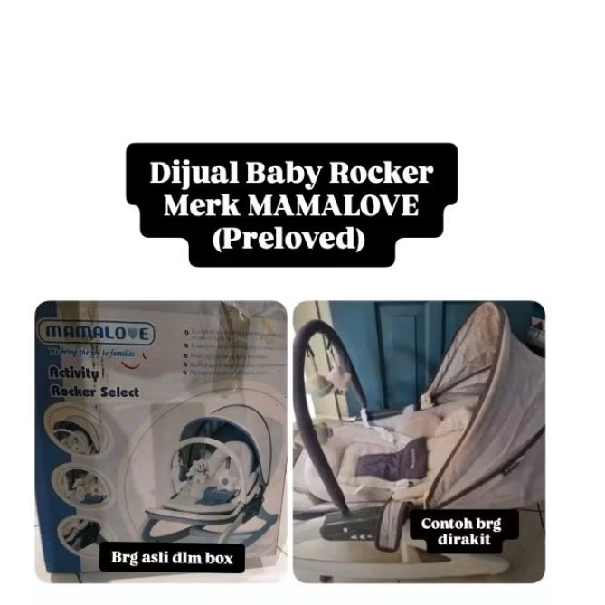 BOUNCER ROCKER MAMALOVE (PRELOVED)