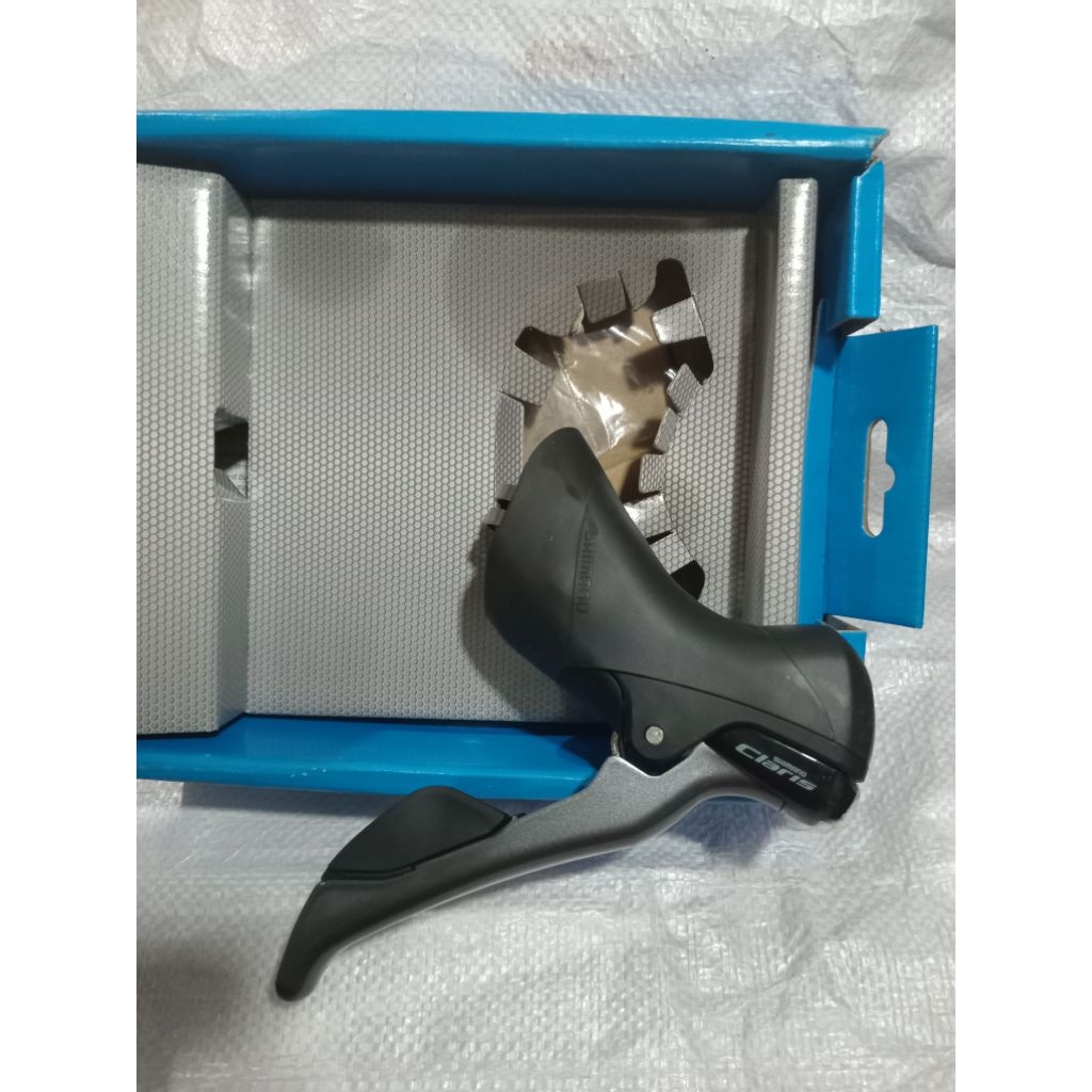 SHIMANO SHIFTER SEPEDA CLARIS ST-2000 BRIFTER ROADBIKE SHIMANO CLARIS 2x8 SPEED