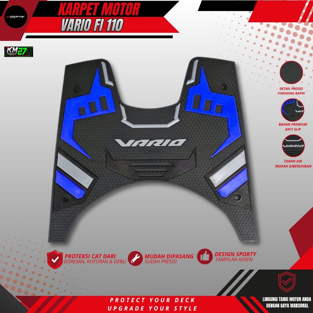Aksesoris Vario 110 Fi / Karpet Vario 110 Fi / Pijakan Kaki Vario 110 Fi