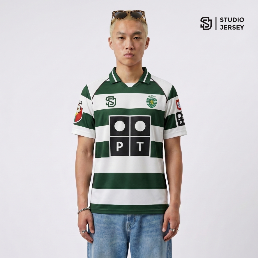 Jersey Fantasy // Vintage // Retro // Sporting Lisbon Unisex
