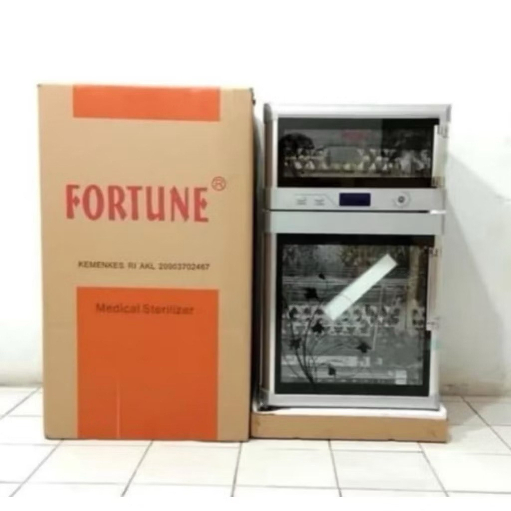 Sterilisator Kering Fortune 2 Pintu Alat Steril Medis Sterilizer Instrument Instrumen/Sterilisator F