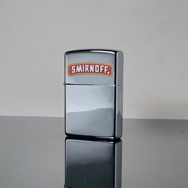 ZIPPO ADVERTISING S. MIRNOFF OFFICIAL LICENSED PRODUCT TAHUN 1998