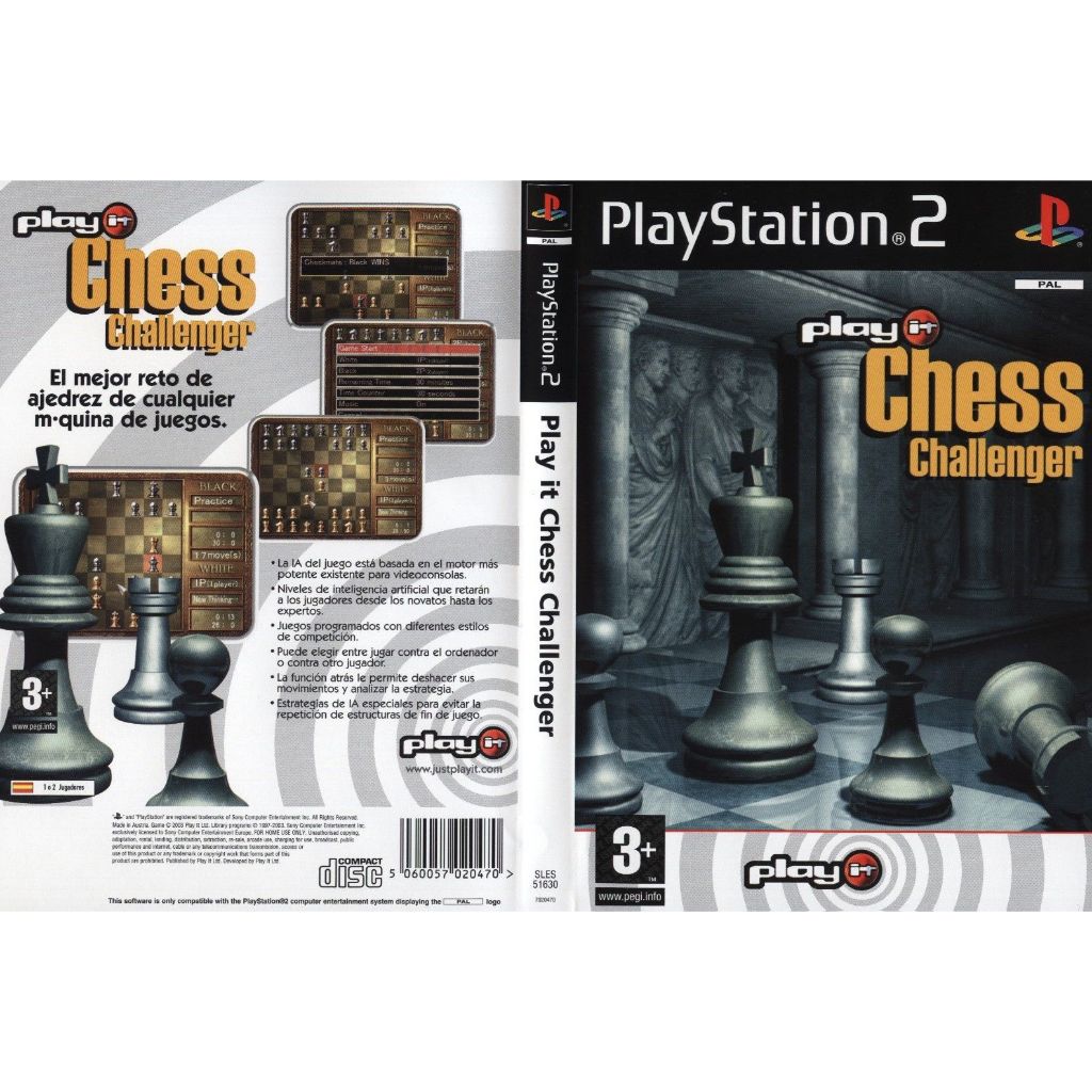 KASET GAME PLAYSTATION 2 - CHESS CHALLENGER