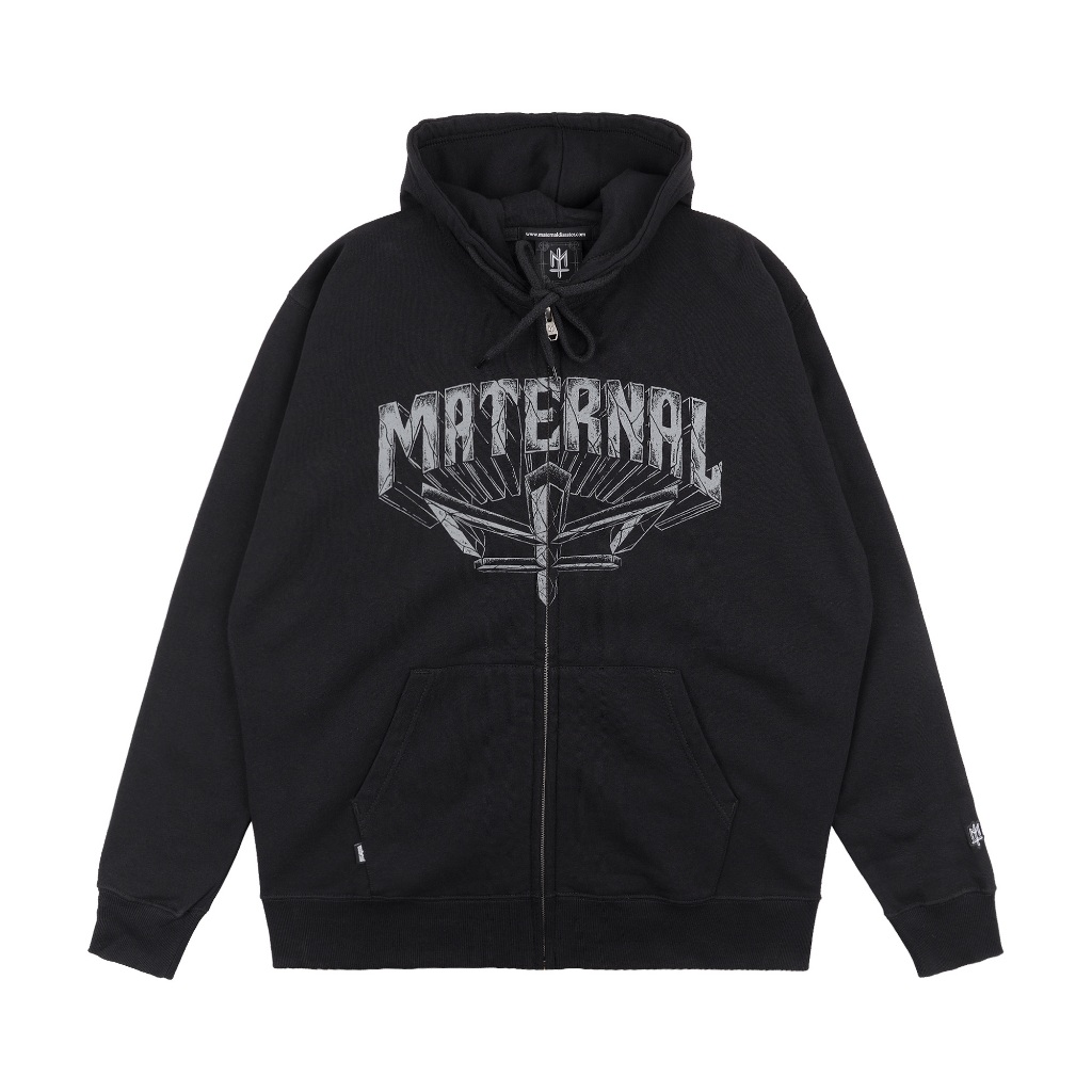 JACKET ZIP HOODIE MATERNAL DISASTER ( AFLEIGH )
