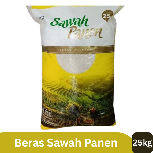 Beras Sawah Panen 25kg