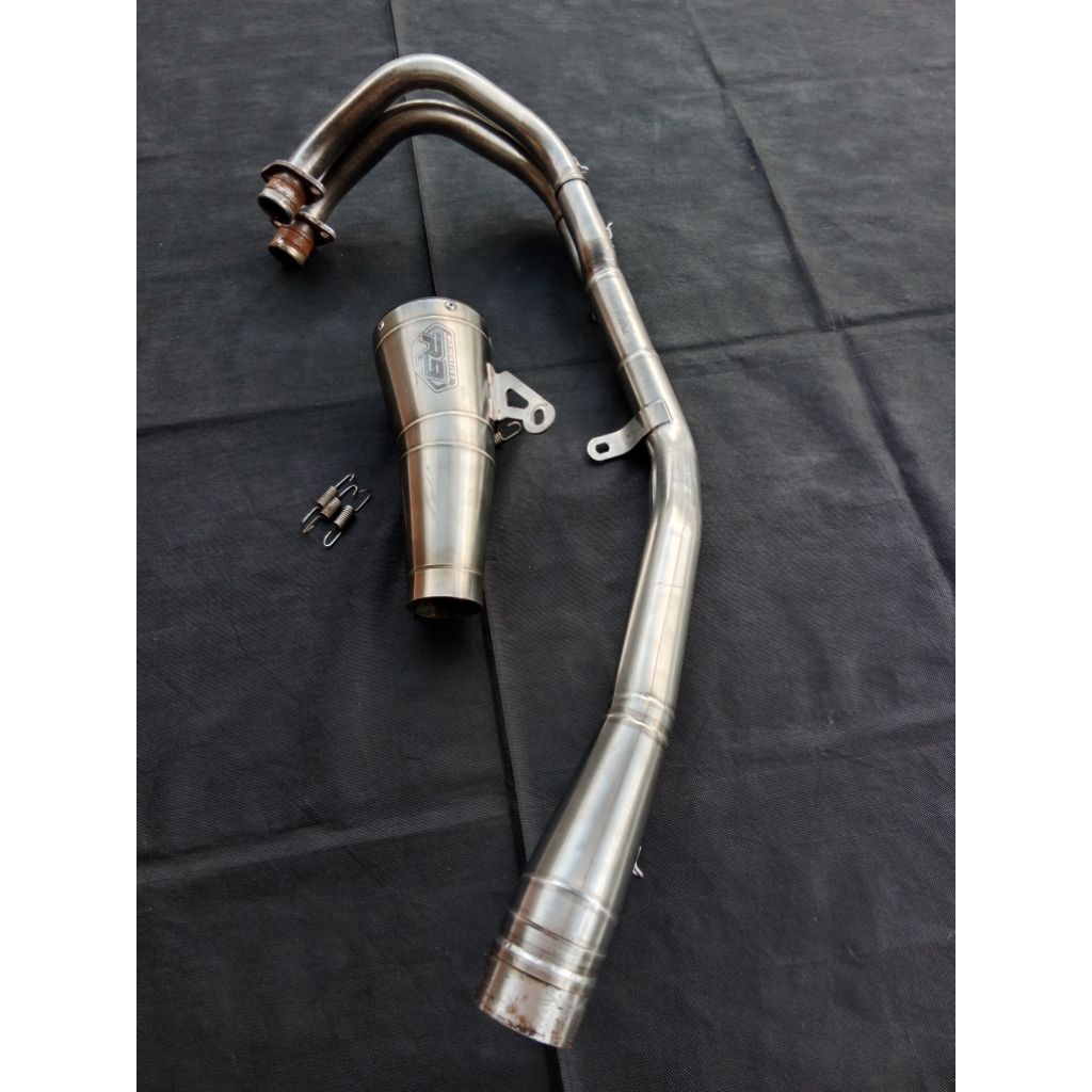 COD knalpot r9 gp full sistem cbr 250rr original
