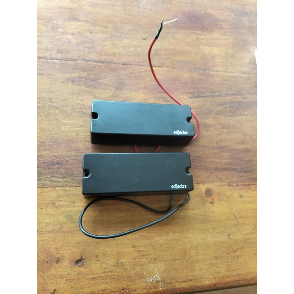 Model Pickups Schecter Bass 5 String Original – Pickup Bass Elektrik 5 Senar Humbucker Soapbar 1 Set