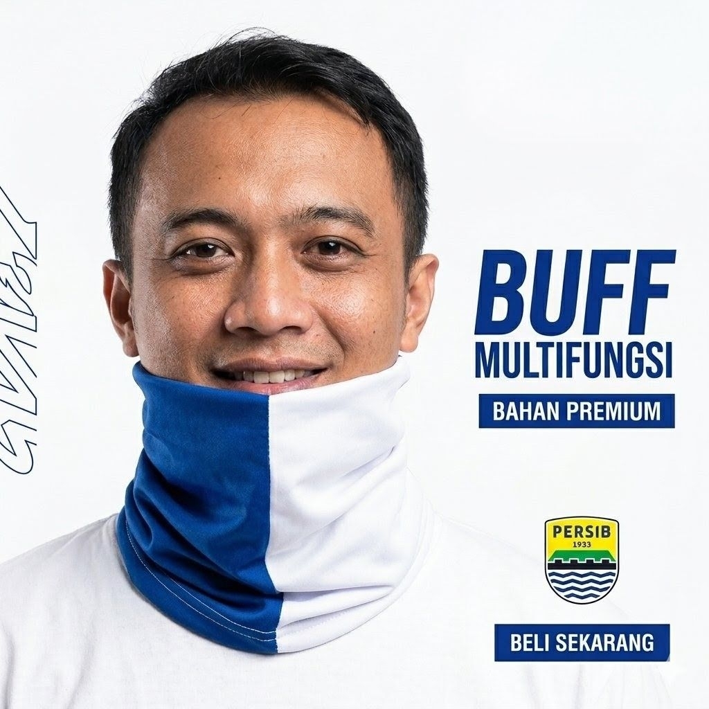 Buff Balaclava bandana masker Multifungsi Premium 2 Layer Masker Motor Anti Pengap Kain Slayer Leher