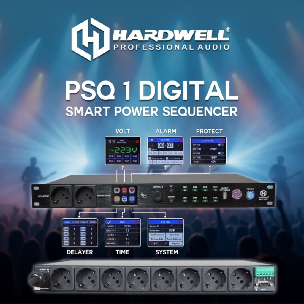 Power Sequencer Hardwell PSQ 1 DIGITAL Original
