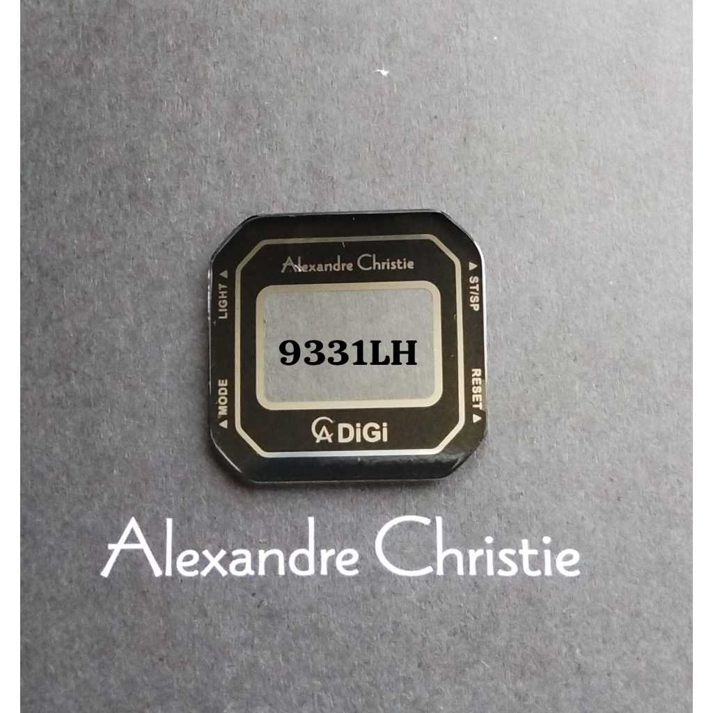 kaca jam tangan wanita Alexandre Christie 9331lh hitam