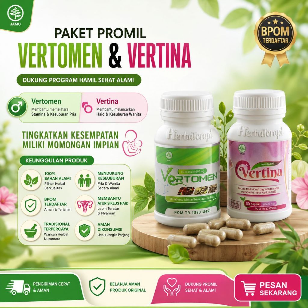 paket promil vertomen vertina program hamil obat cepat hamil