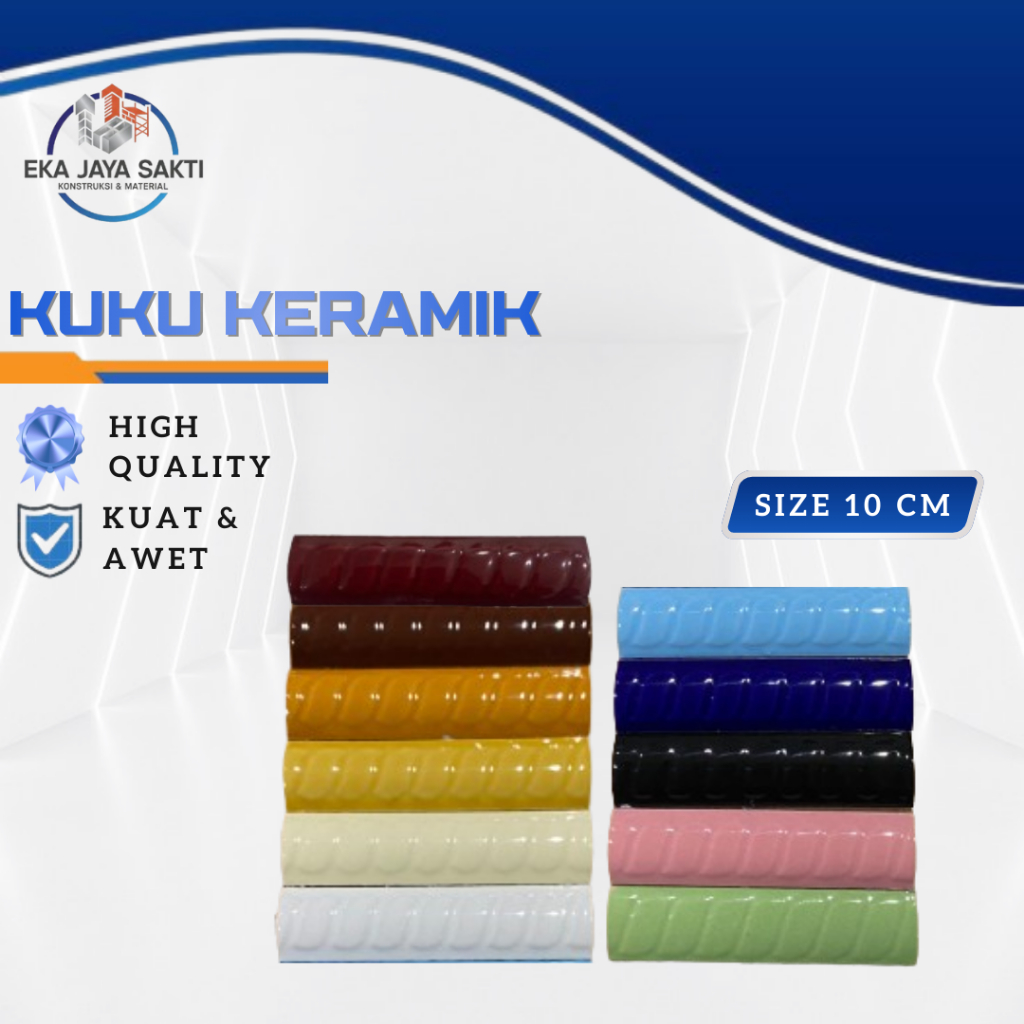 Kuku Keramik / Kuku Macan / Bonbon Ukuran 10 CM
