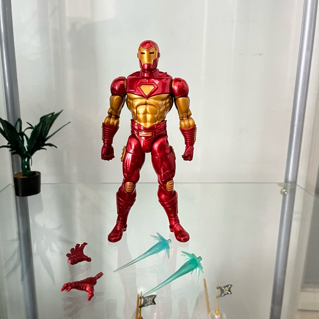 marvel legends iron man ironman modular mainan action figure