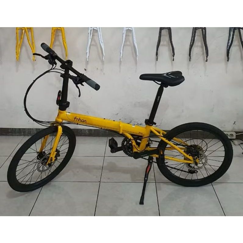 20 Inch FOLDING BIKE FNHON STORM DISC BRAKE Sepeda Lipat