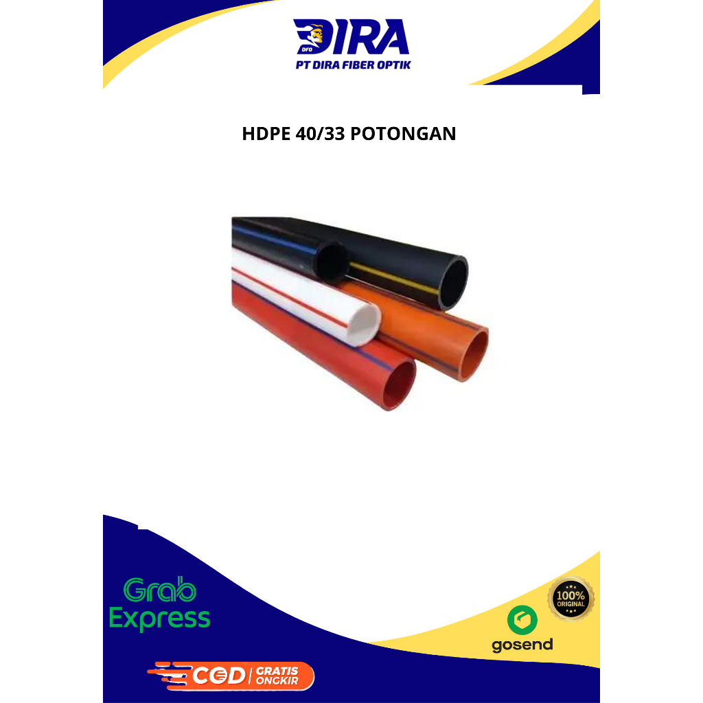 HDPE 40/33 POTONGAN PER 1 METER