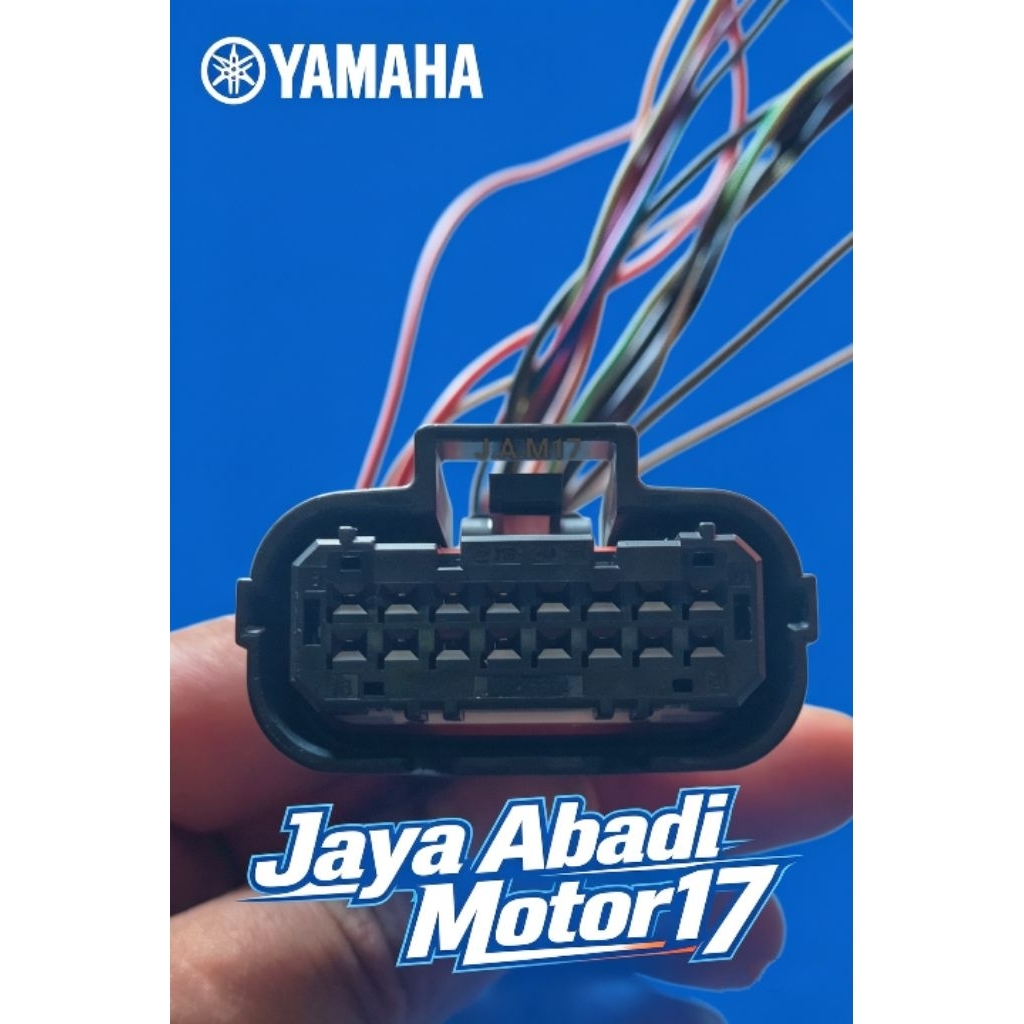 Socket Soket Modul Yamaha ABS AEROX 155 Hydraulic unit Soket pin 16.