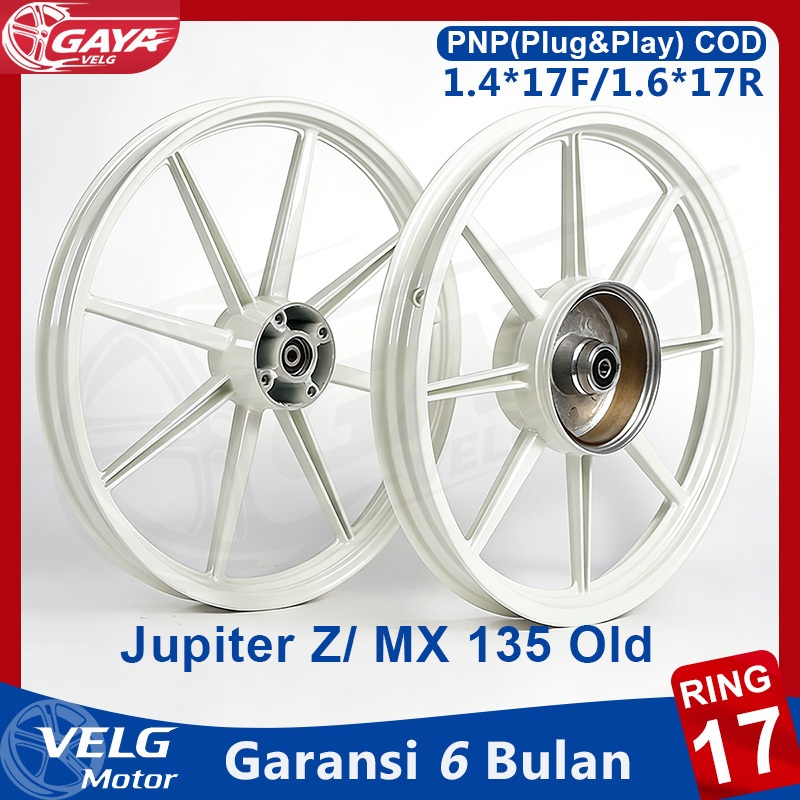 Velg BikingBoy Palang 8 Ring 17 Untuk Jupiter Z New /Z1 /Burhan, MX 135 Old, Vega R/ Rr/ Zr New (Tro