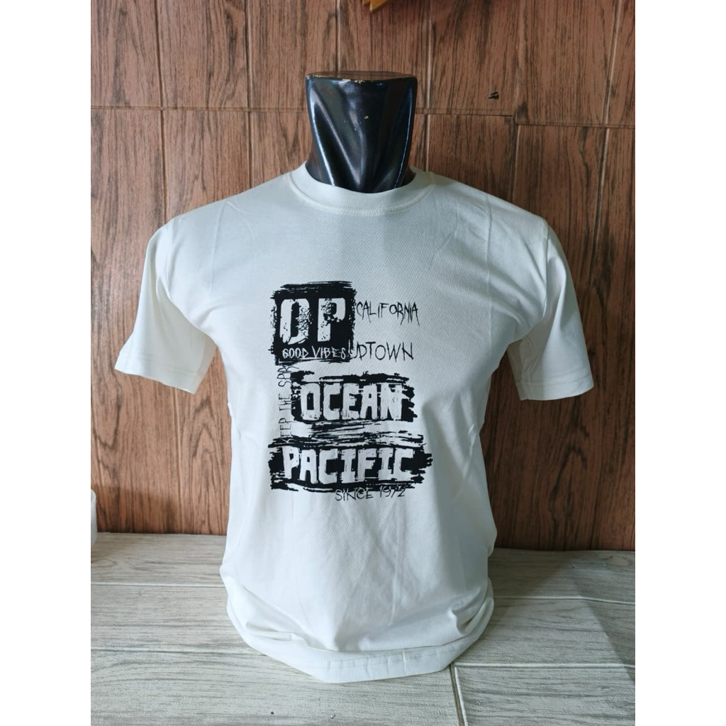BAJU KAOS OBLONG OCEAN pacific/BAJU KAOS PRIA/BAJU KAOS OP PREMIUM
