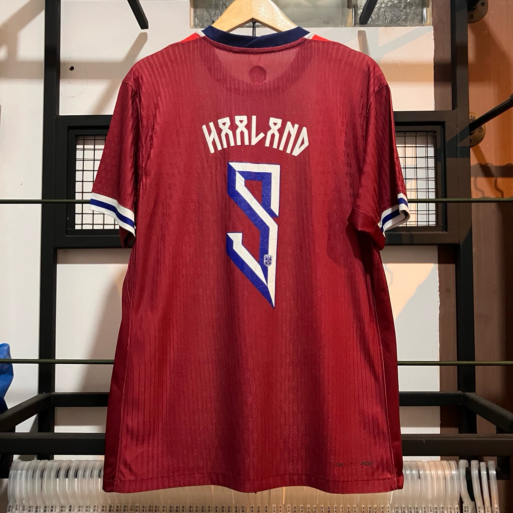 jersey bola kaos bola second norge haaland