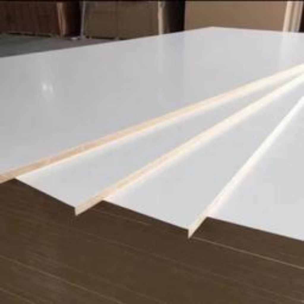 Triplek Putih Melamin 2Sisi Ukuran 240x120cm‎Ketebalan 4mm,7mm,9mm,12mm dan 16mm Request