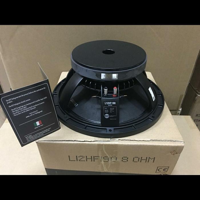 Komponen Speaker Rcf 12Hf190/12 Hf190 12 Inci Mid Low