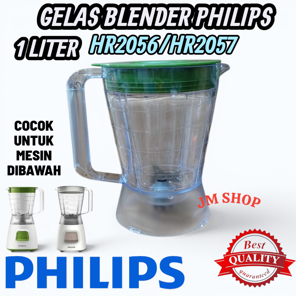 GELAS JUS BLENDER PHILIPS 1SET HR2056/2057