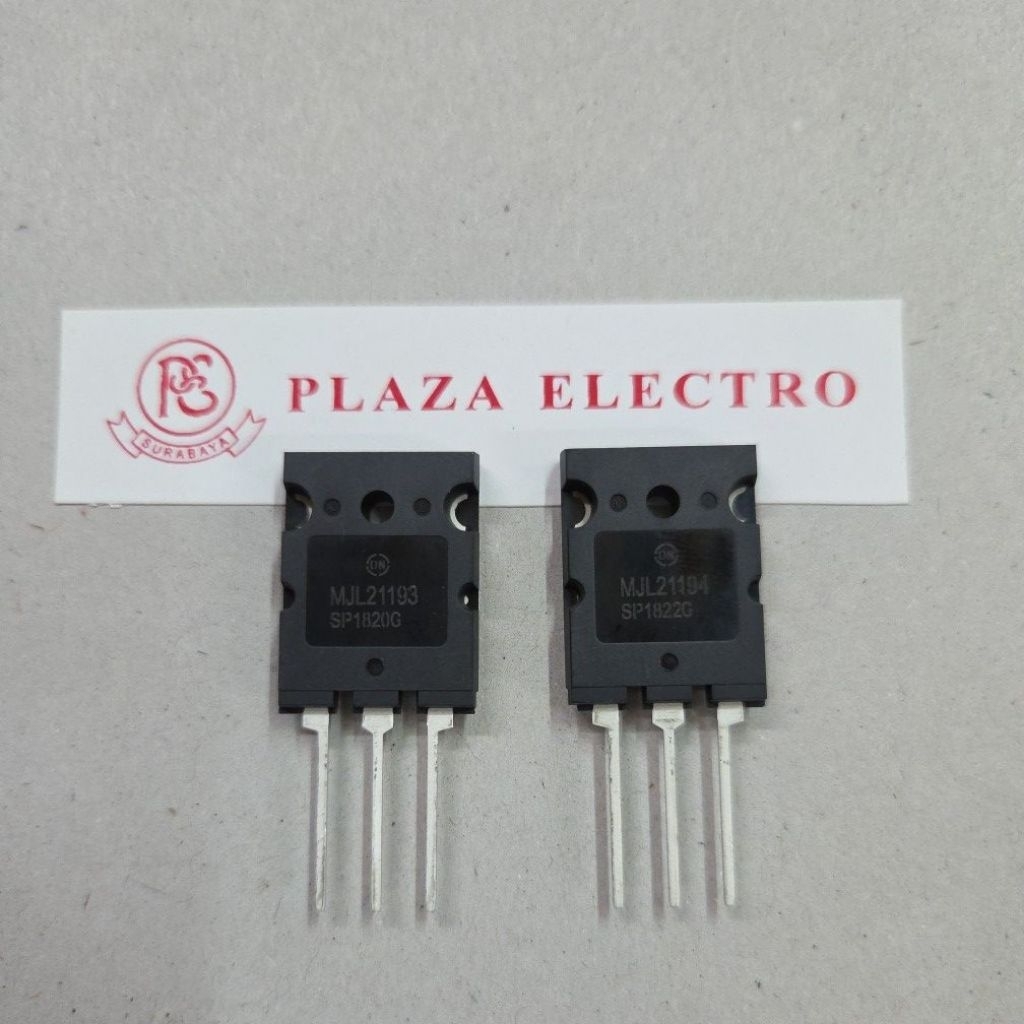 TR TRANSISTOR MJL 21193 A & MJL 21194 A SET ASLI ORIGINAL MJL21193 MJL21194