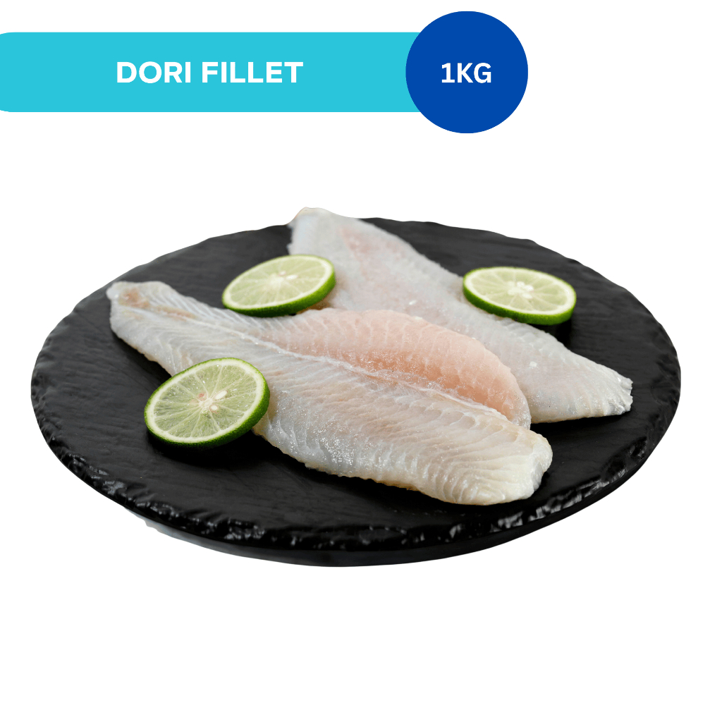 Ikan dori fillet dori slice 1 KG frozen fresh segar dori fish