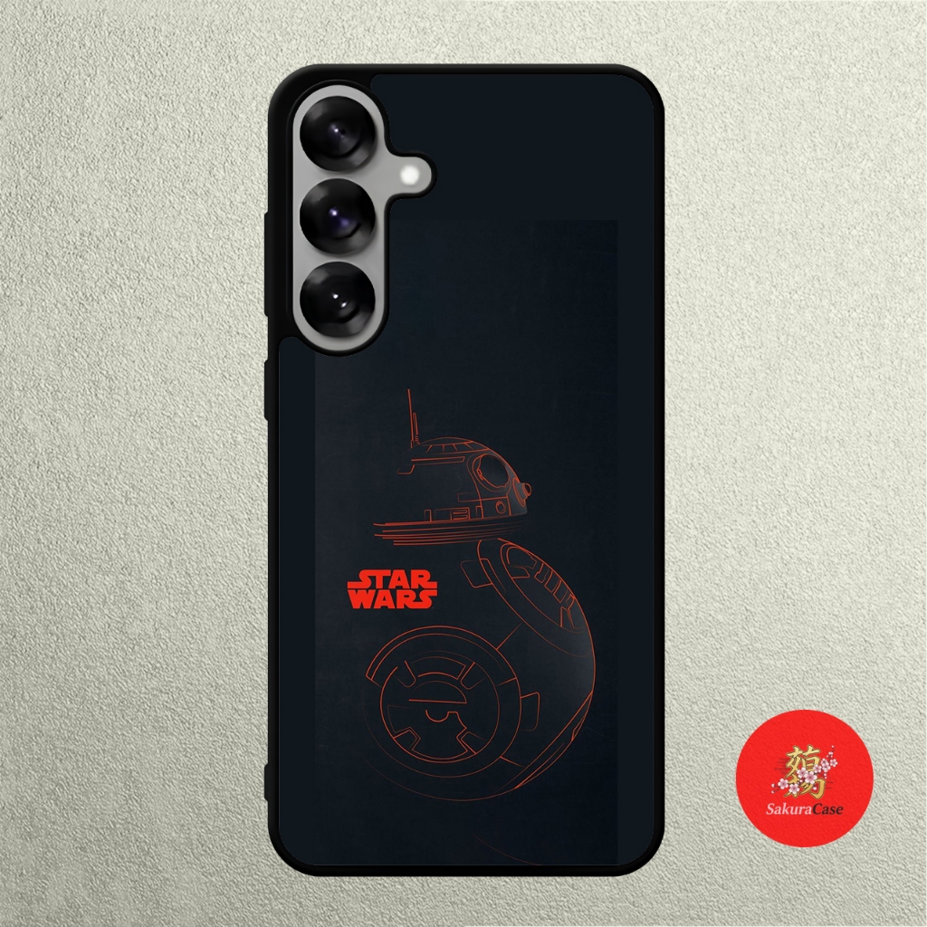 Case SAMSUNG A57 A56 A37 A36 A50 A50 A51 A52 A53 A54 A55 Rubber Softcase Star Wars BB-8