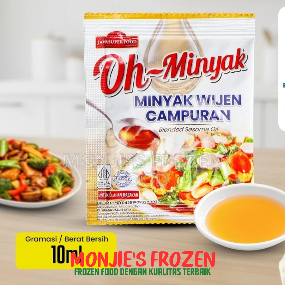 Oh Minyak Wijen Campuran Sachet 10ML - Sesame Oil Sachet- MInyak Wijen Sachet