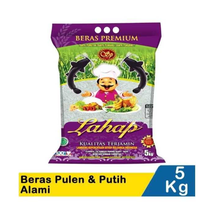 BERAS LAHAP LELE 5KG - BERAS PREMIUM LAHAP LELE