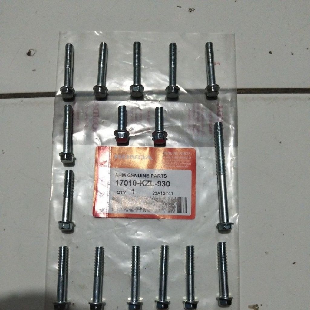 paket komplit baut bak cvt beat injeksi/beat karbu