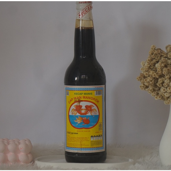 Kecap Asin Ikan Mangkok Merah SUPER BESAR - 625ML Rasa Asin Pas Enak , Aroma Khas -Nusantara Heirloo