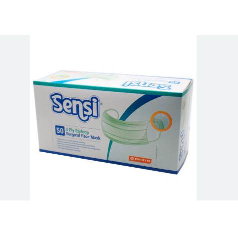 SENSI Masker Karet/ EarLoop 50ea