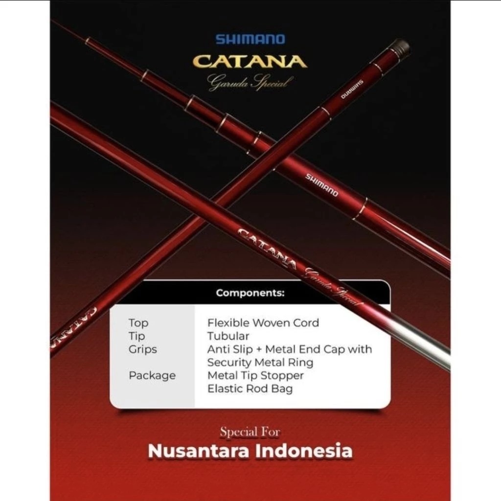 Joran Tegek SHIMANO CATANA GARUDA SPECIAL 6307M / 6307 M