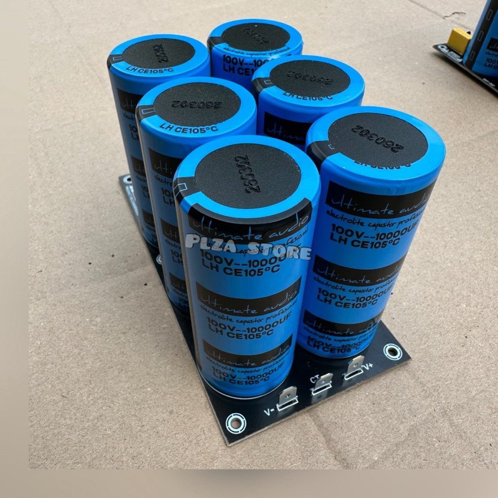 PSU 6 Elco 100v 10000uf Ultimate original isi full class AB kit psu class AB isi 6 elko 10000uf 100v
