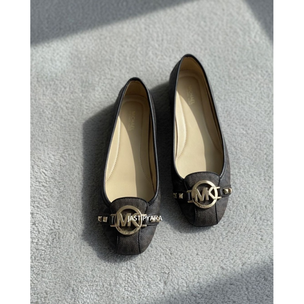 MK Fulton Moc Leather Flatshoes