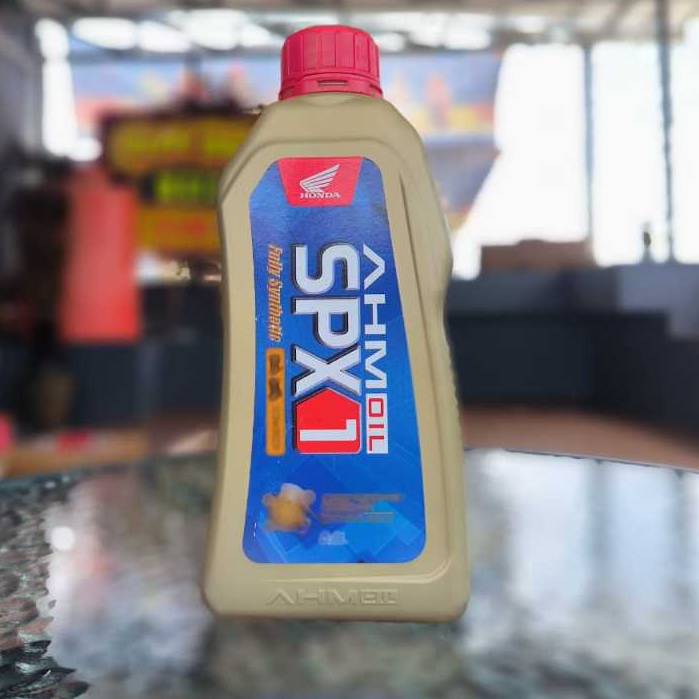 OLI MESIN HONDA AHM OIL SPX 1 800 ML 10W-30 SL FULL SYNTHETIC