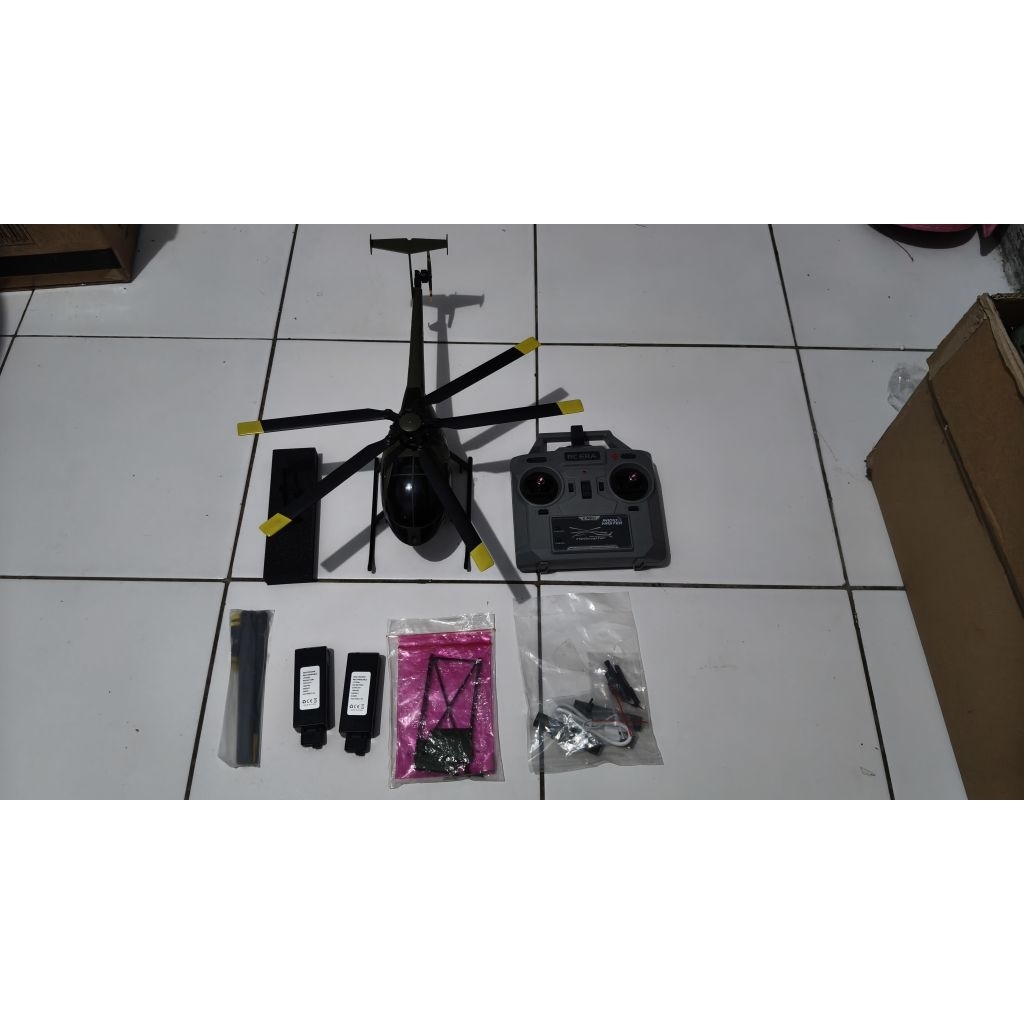 RC Helicopter RC ERA C189 MD500 second LikeNew