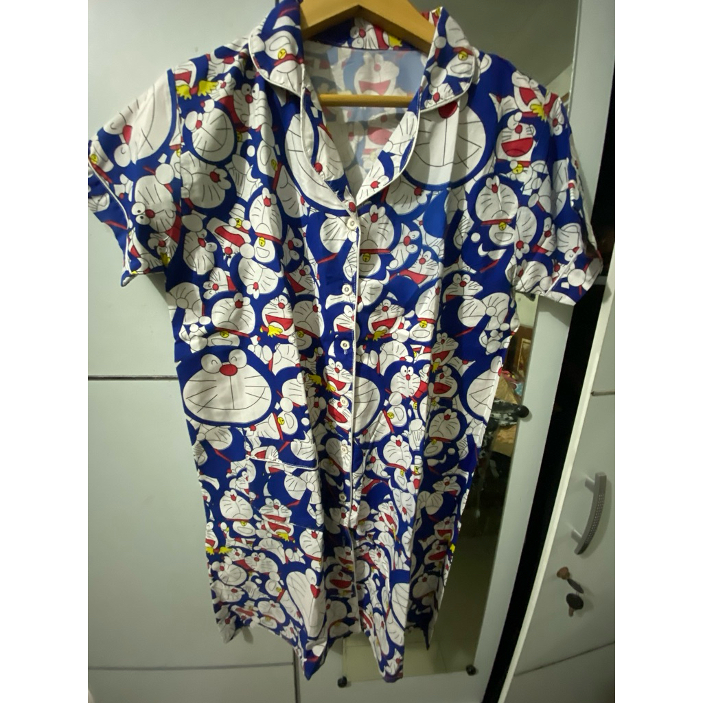 baju tidur perempuan karakter preloved