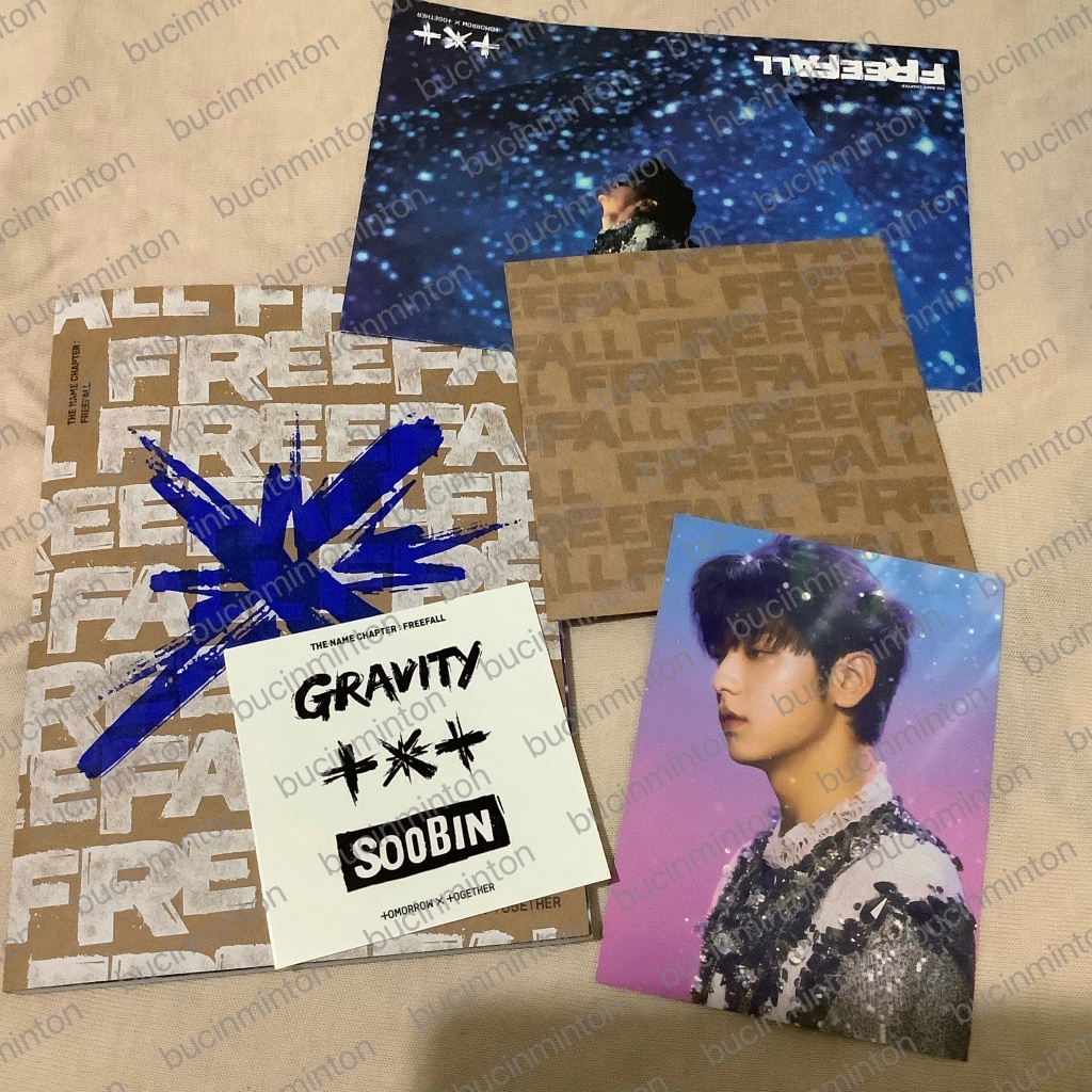 [SOOBIN SET] Album Only The Name Chapter: Freefall Gravity Version TXT Choi Soobin