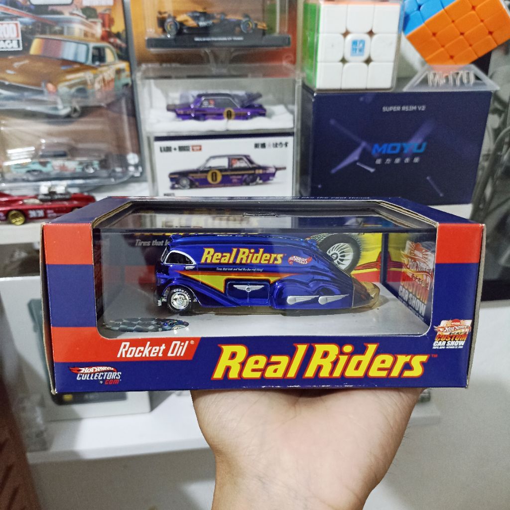 Hot Wheels RLC Real Riders Rocket Oil - Japan Custom Car Show 2005 (LOW NUMBER 0183/2000)