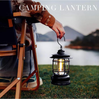 Lentera Gantung Retro LED 5700 / Lampu Lentera LED Camping Tent