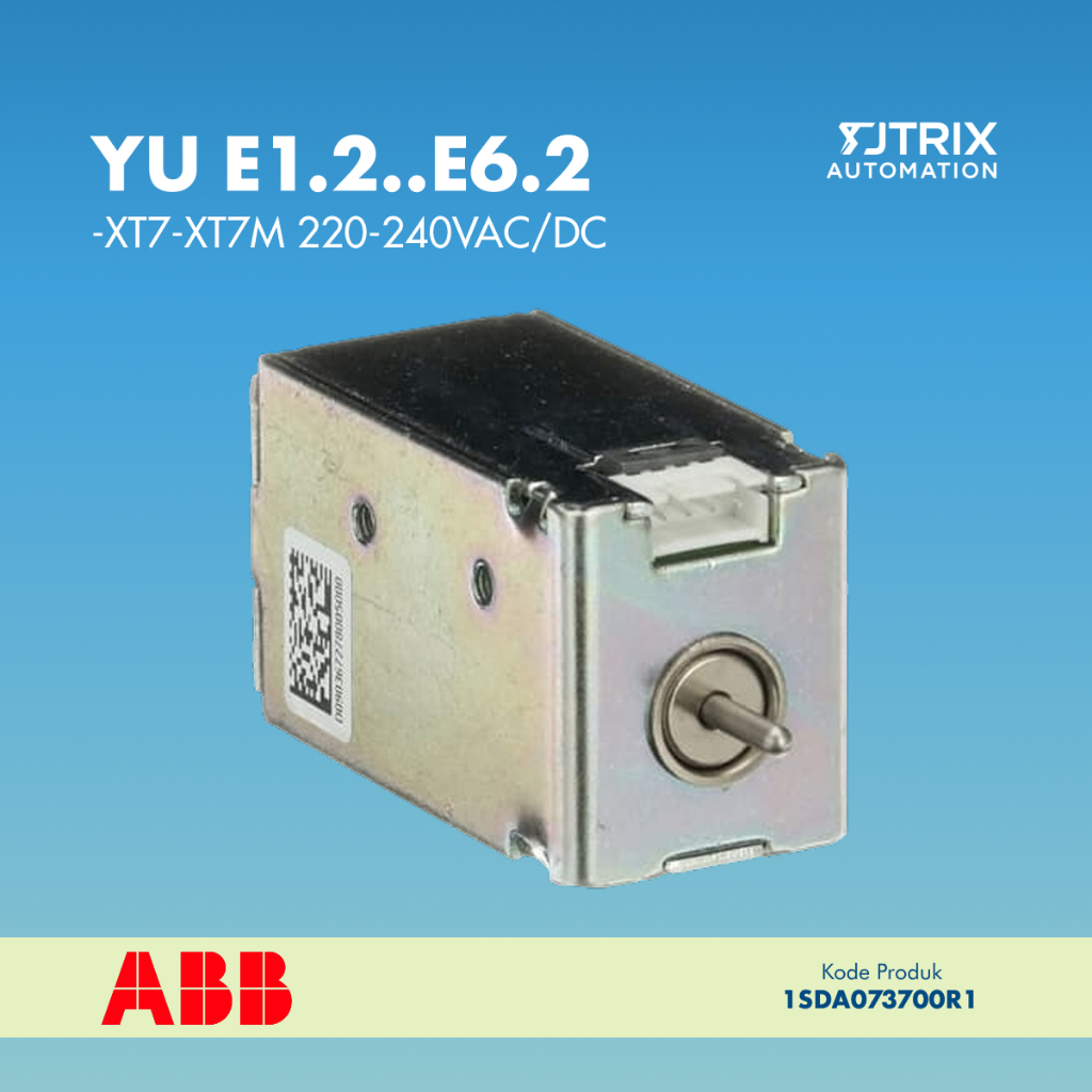 ABB MCCB Accessory YU 1SDA073700R1 Undervoltage Release 220-240VAC/DC