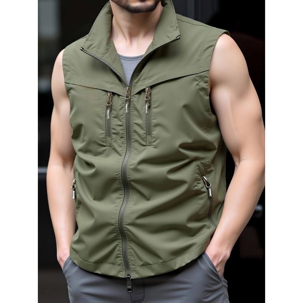 Rompi Pria Tactical Cargo Outdoor/Rompi Lapangan-lapangan