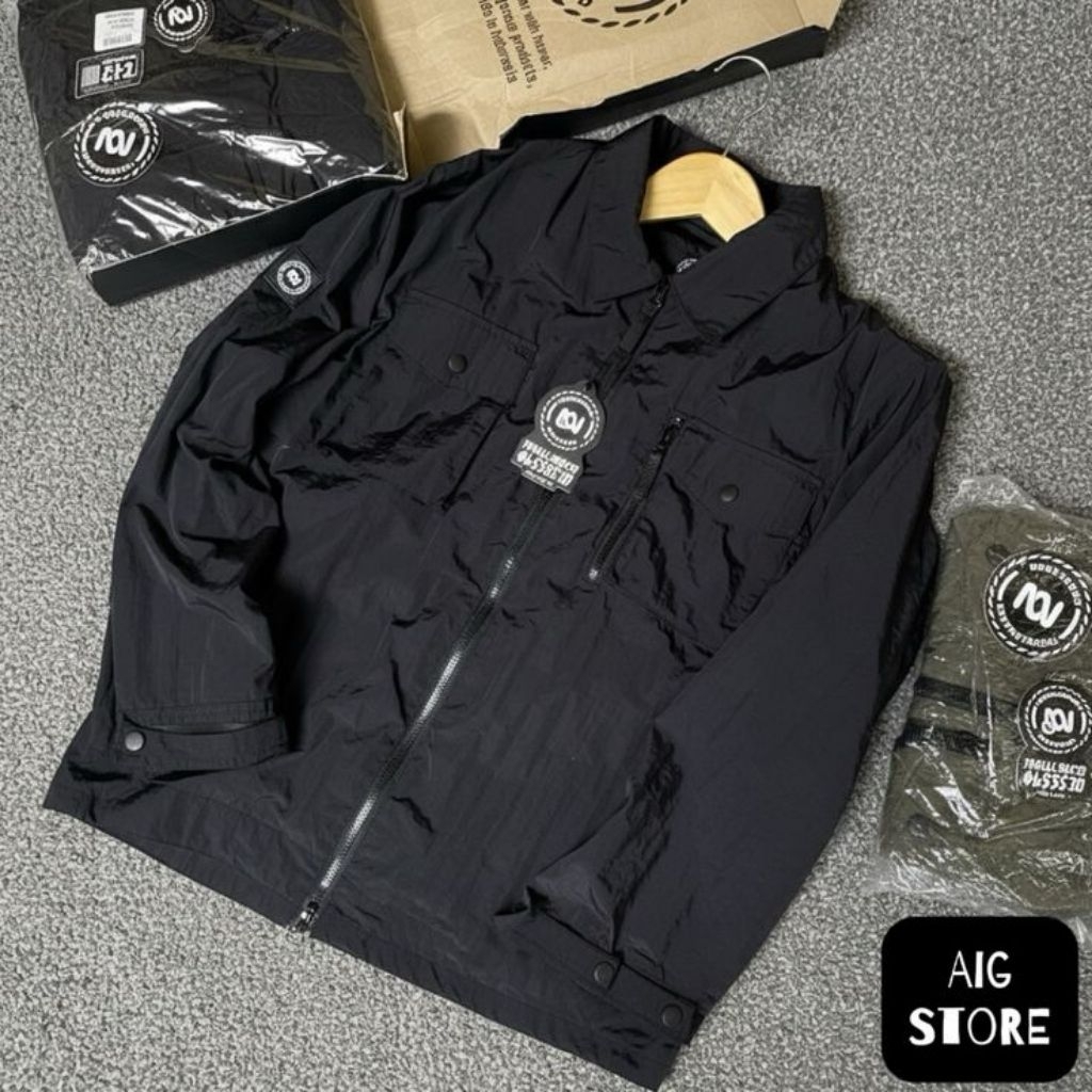 TM obsessed - overshirt jacket - Troublemaker Hitam(Second)